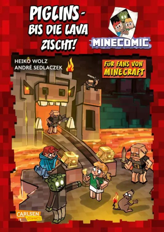 Minecraft: Piglins – bis die Lava zischt!